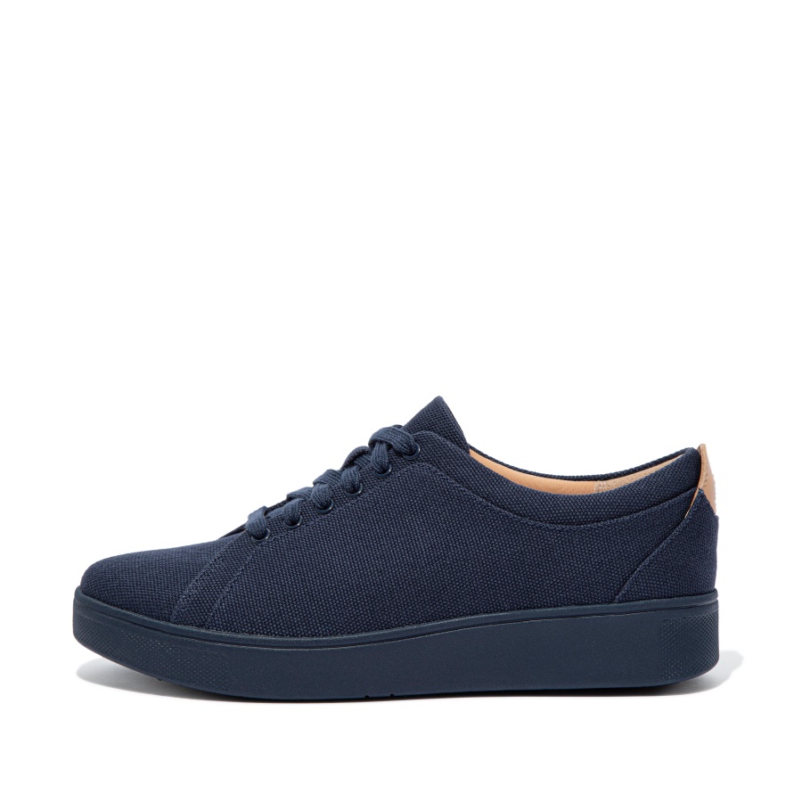 Sapatilhas De Lona Fitflop Meia-noite Marinha