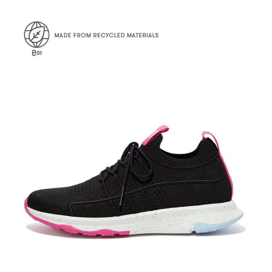 Tênis Fitflop Malha Esportiva Black Mix