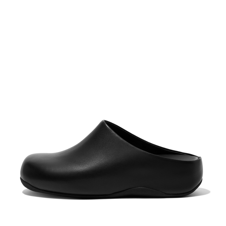 Tamancos De Couro Fitflop Preto