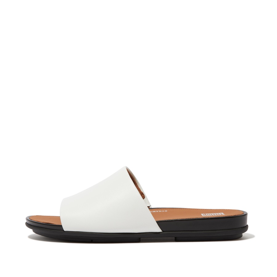 Creme De Slides De Couro Fitflop