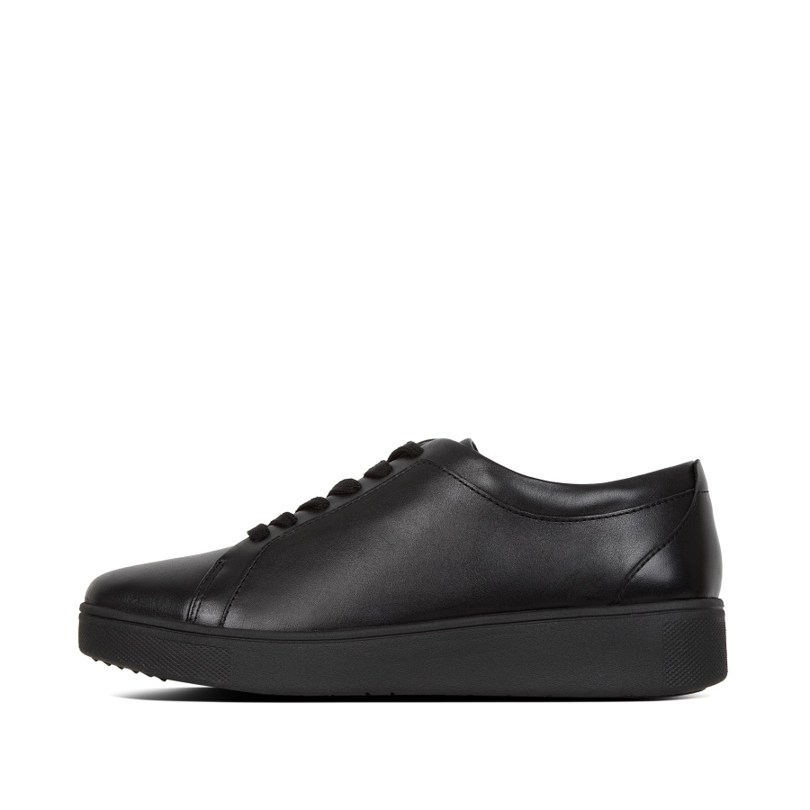 Tênis Fitflop Couro Todo Preto