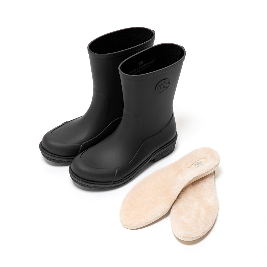 Palmilhas Fitflop Luxe Shearling - 1 Par Creme