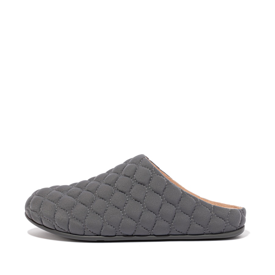 Chinelos Acolchoados Fitflop Cinza Estanho