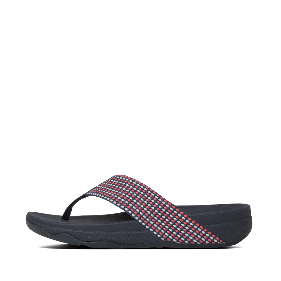 Fitflop Sandálias De Dedo Do Pé Meia-noite Marinha