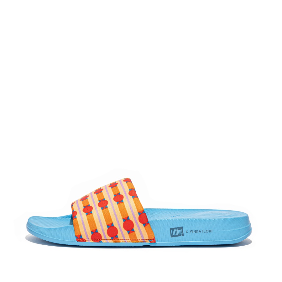 Fitflop Slides Resistentes à água Laranja-pimenta